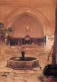 Cour d’une mosquée à Broussa 1867 académisme Frederic Leighton islamique
